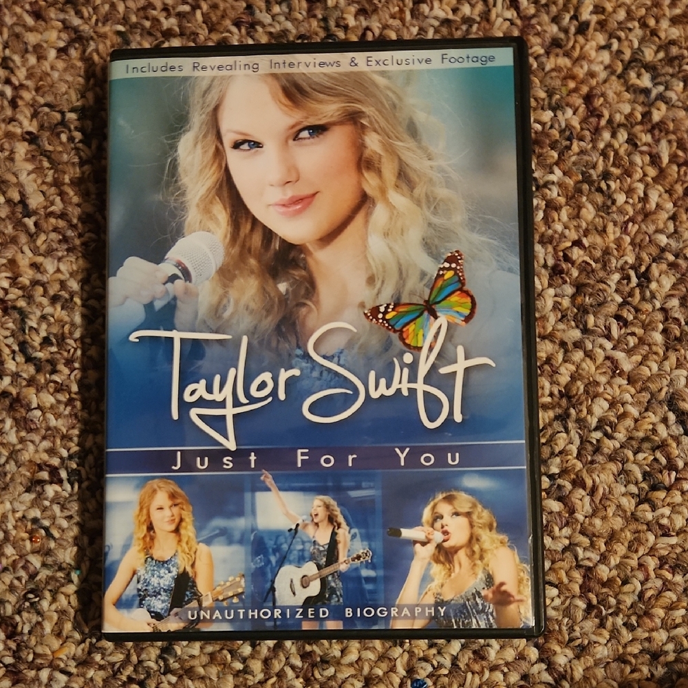 Taylor Swift Just For You DVD - Blue and White Cover
